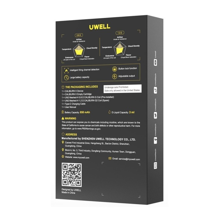 Uwell - Caliburn X Orjinal Pod Mod