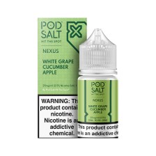 Pod Salt - White Grape Cucumber Apple Orjinal Salt Likit