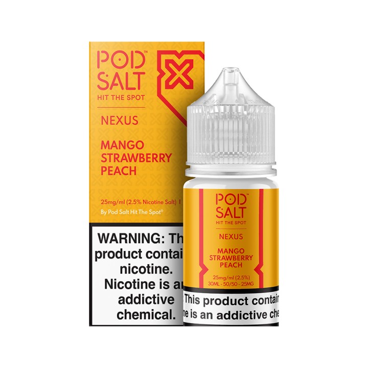 Pod Salt - Mango Strawberry Peach Orjinal Salt Likit