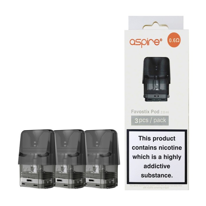 Aspire - Favostix 3'lü 3ml Orjinal Kartuş