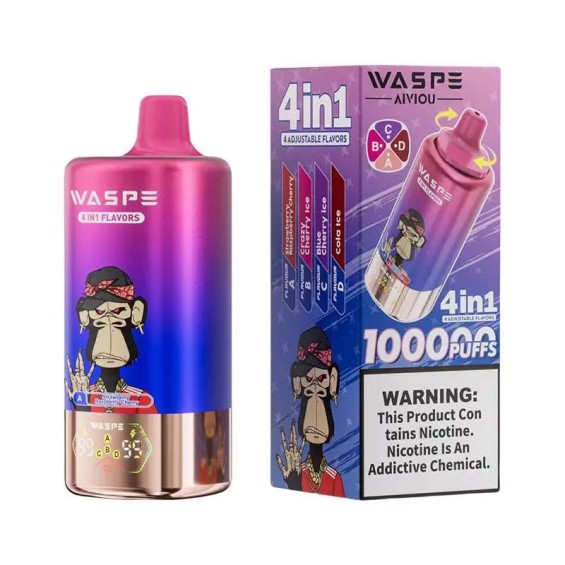 Waspe - 4in1 Flavors 100K Orjinal Kullan At