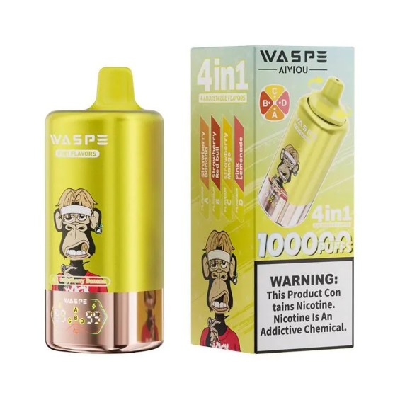 Waspe - 4in1 Flavors 100K Orjinal Kullan At