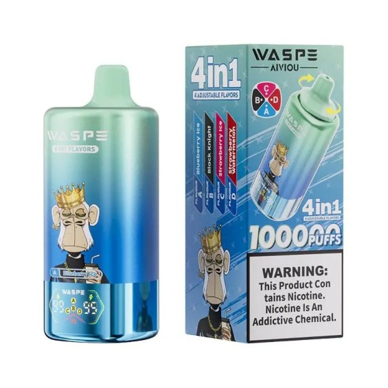 Waspe - 4in1 Flavors 100K Orjinal Kullan At