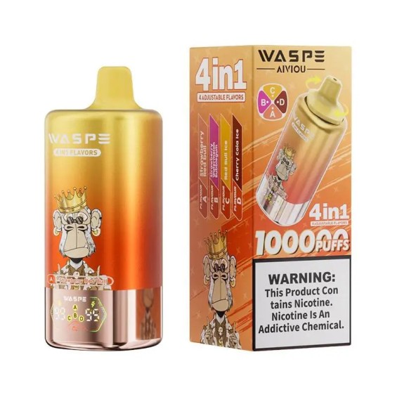 Waspe - 4in1 Flavors 100K Orjinal Kullan At