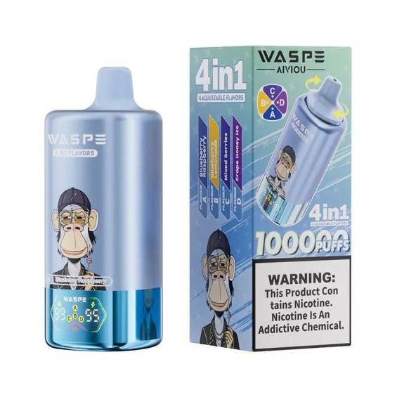 Waspe - 4in1 Flavors 100K Orjinal Kullan At