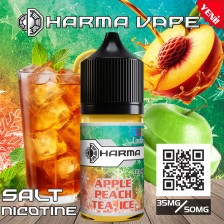 Dharma - Apple Peach Tea Ice Orjinal Salt Likit