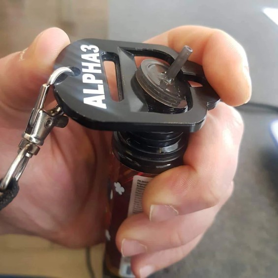 Alpha - 3’ü 1 Arada Shortfill Şişe Kapağı Açma Aparatı Orjinal