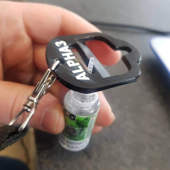 Alpha - 3’ü 1 Arada Shortfill Şişe Kapağı Açma Aparatı Orjinal