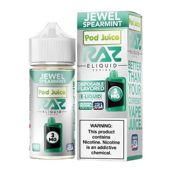 Pod Juice - X Raz - Jewel Spearmint