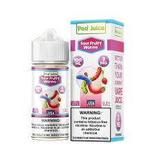 Pod Juice - Freeze Fruity Worms Orjinal E-Likit