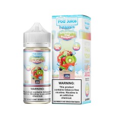 Pod Juice - Freeze Strawberry Kiwi Pomberry Orjinal E-Likit